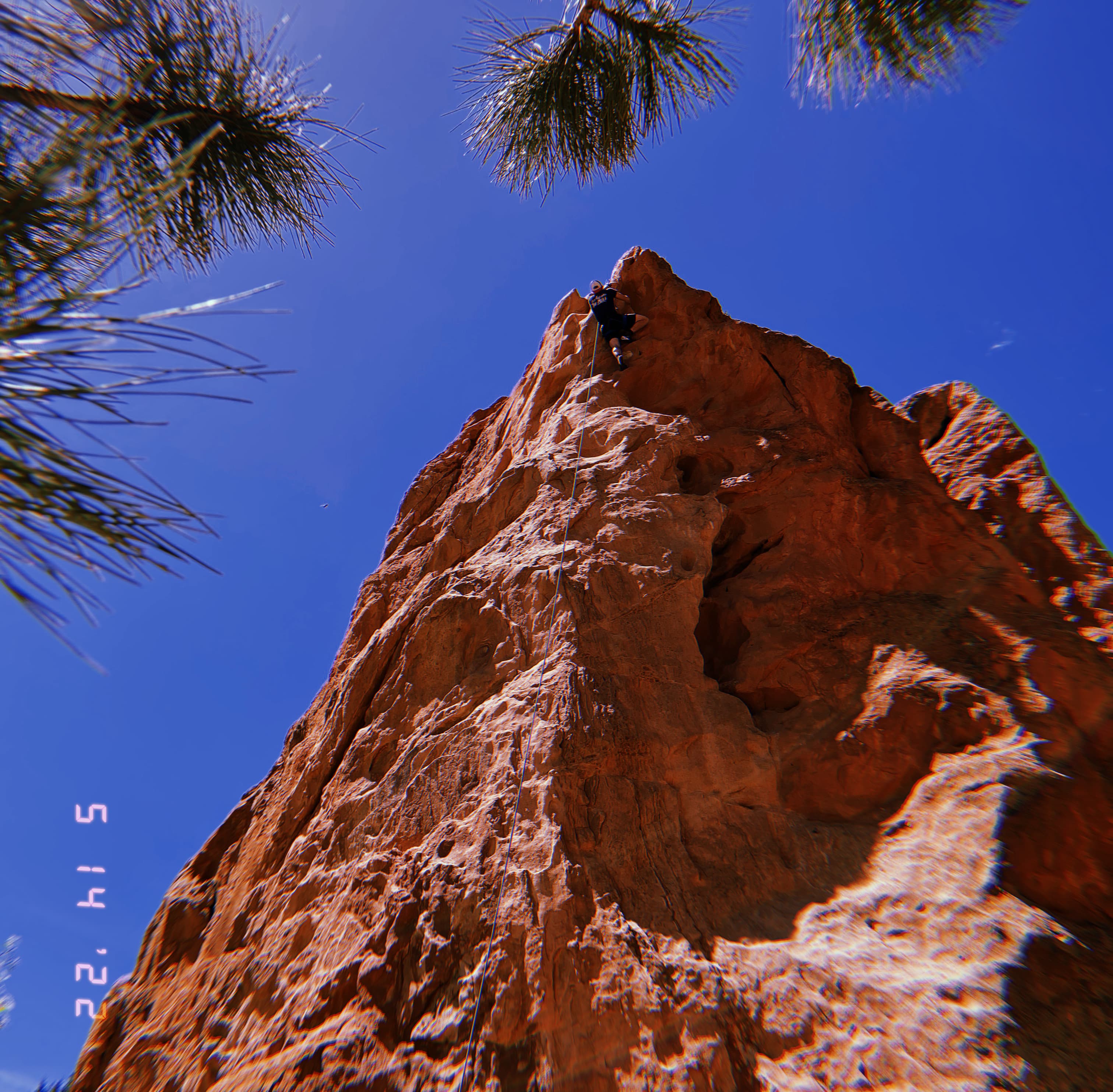 Climbing in Garden of the Gods, CO